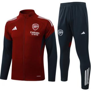 Chándal Arsenal 2025/26-Long zipper Dark Red